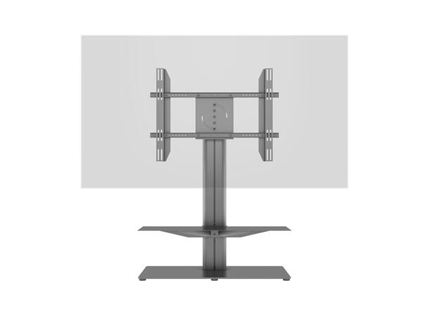 Multibrackets Gulvstativ 110 HD single Sort, 60kg, 800x500, 50-85" 