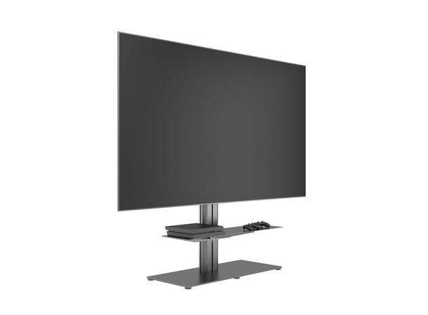 Multibrackets Gulvstativ 110 HD single Sort, 60kg, 800x500, 50-85" 