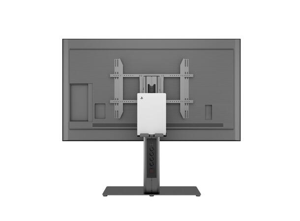 Multibrackets Gulvstativ 110 HD single Sort, 60kg, 800x500, 50-85" 