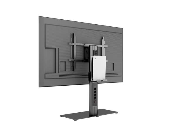 Multibrackets Gulvstativ 110 HD single Sort, 60kg, 800x500, 50-85" 