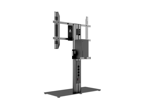 Multibrackets Gulvstativ 110 HD single Sort, 60kg, 800x500, 50-85" 