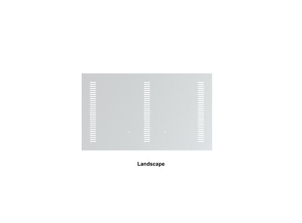 Multibrackets Pro kabinett bakplate 55" Hvit 