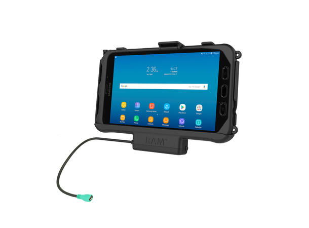 RAM Mount EZ-Roll'r Powered Dock For Samsung Galaxy Tab Active2 & Active3