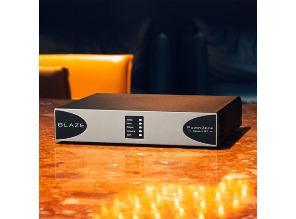 Blaze Audio PowerZone Connect 122 EU 2x60W 4-8 Ohm 1x125W 100V 16 Ohm 