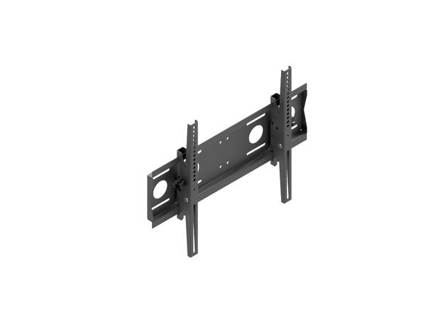 EDBAK Veggfeste PWB2 42-75" -6/12° tilt Maks VESA 700x400, 80Kg, Svart 