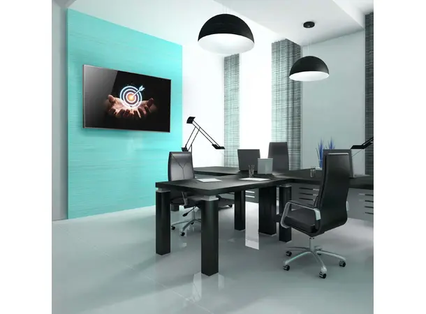 EDBAK Veggfeste TWB1 50-86" Fixed Maks Vesa 800x400, 80Kg, svart 