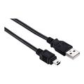 Elivi USB A til Mini B kabel 1 meter 2.0 | Svart