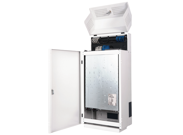 Lande Slimbox Server 2+2U Grey W500xD310xH1050 