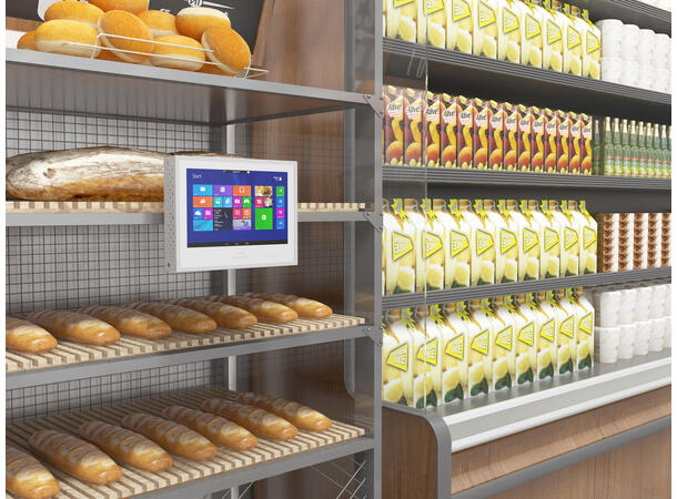 Multibrackets Pro Enclosure Cisco Touch Hvit, Passer Cisco Touch 10" Touch 