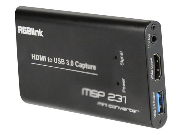 RGBlink MSP231 HDMI 1.4 to USB 3.0 Video capture | Used for streaming