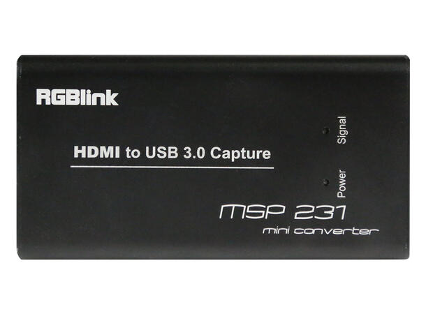 RGBlink MSP231 HDMI 1.4 to USB 3.0 Video capture | Used for streaming