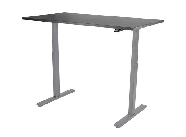 KENSON Compact 2 Sit & Stand Table Sølv | 100kg 