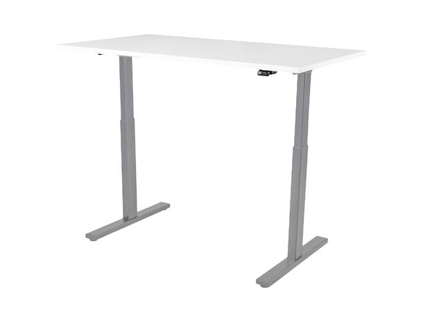 KENSON Compact 2 Sit & Stand Table Sølv | 100kg