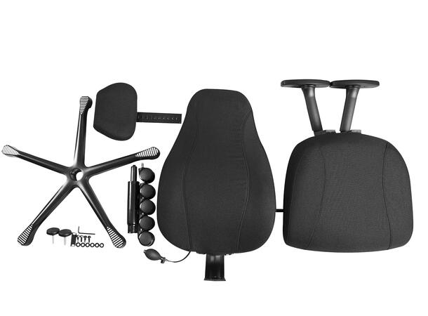 KENSON ERGO Office Chair Svart | 120kg | Fighter 