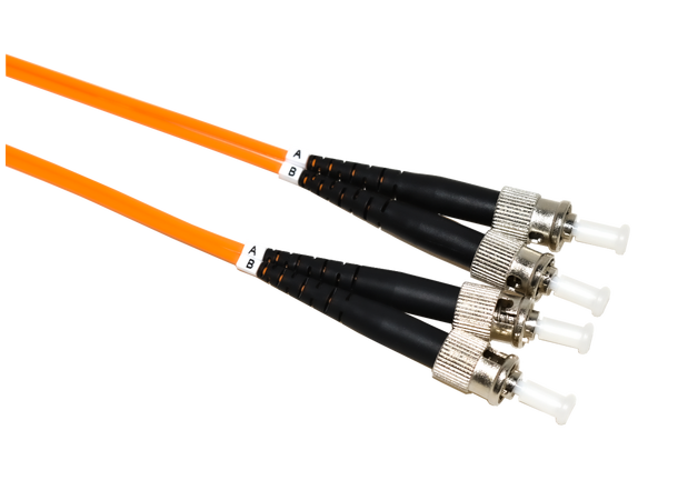 LinkIT fibersnor OM1 ST/ST Oransje Duplex MM OM1 62.5/125 LSZH, 2mm