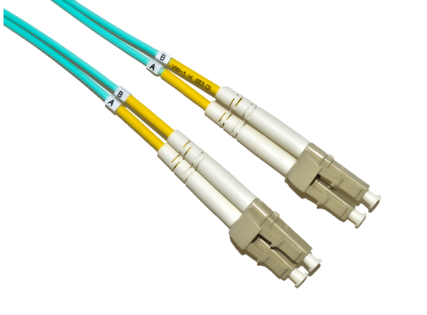 LinkIT fibersnor OM3 LC/LC Aqua Duplex MM OM3 50/125 LSZH, 2mm