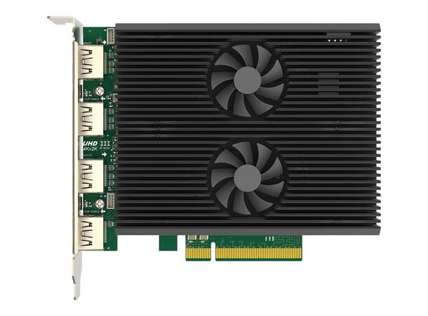 Magewell Pro capture 2xHDMI 4K Plus LT PCIe x8, 2-CH HDMI, Ultra HDMI 4Kp60 