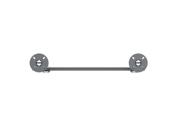 Multibrackets Gulv/tak Pro MBFC2P1UHD Svart, 800x400, 125kg, 65-100" 