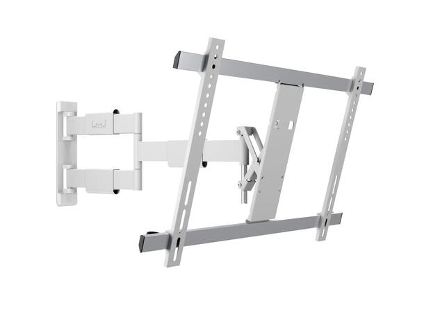 Multibrackets Veggfeste flexerm Thin L Hvit, 600x400, 30Kg, 37" - 65" 