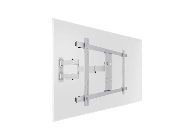 Multibrackets Veggfeste flexerm Thin L Hvit, 600x400, 30Kg, 37" - 65" 