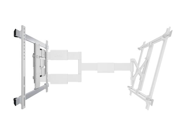 Multibrackets Veggfeste flexerm Thin L Hvit, 600x400, 30Kg, 37" - 65" 