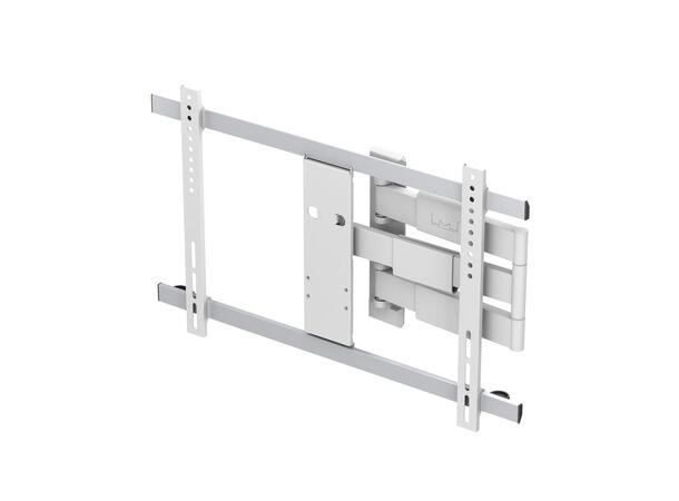 Multibrackets Veggfeste flexerm Thin L Hvit, 600x400, 30Kg, 37" - 65" 