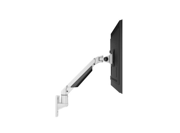 Multibrackets vegg gass arm basic Hvit , VESA 75x75 100x100, 10Kg, 15-32" 