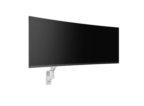 Multibrackets vegg gass arm basic Hvit , VESA 75x75 100x100, 10Kg, 15-32" 