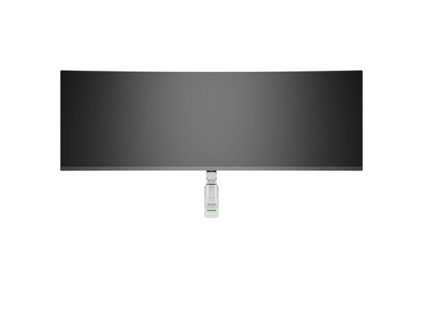 Multibrackets vegg gass arm basic Hvit , VESA 75x75 100x100, 10Kg, 15-32" 