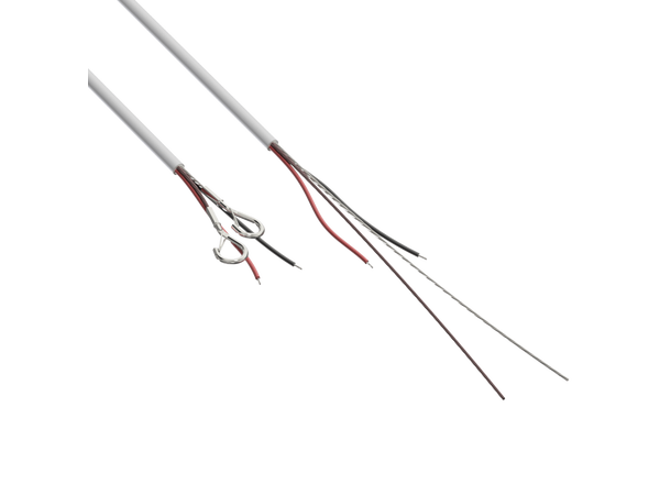 Audac Høyttalerkabel DSC70 Hvit 7m Med 2 stk snap kroker for ALTI serien 