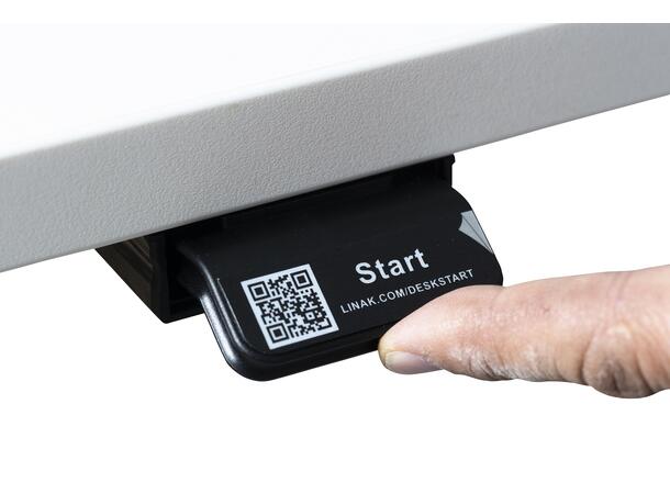 KENSON Compact 2 Sit & Stand Table Hvit | 100kg 