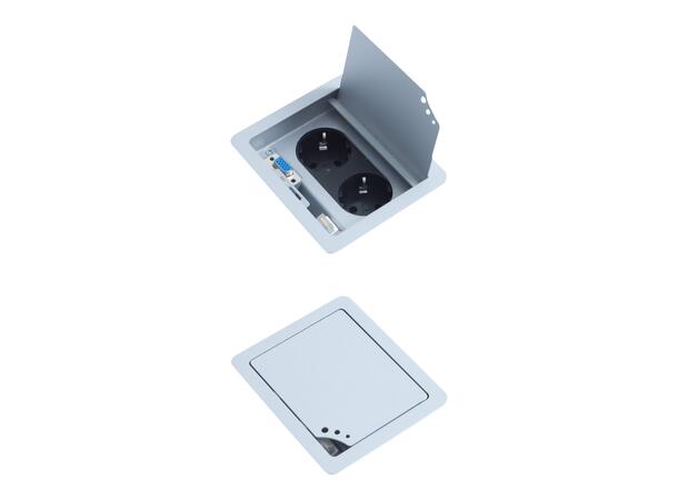 Kenson-NorLink Cable Support Micro Pakke Sølv