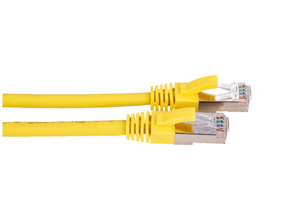 LinkIT Patch S/FTP Cat6 gul 2m AWG 27/7 , LSZH 