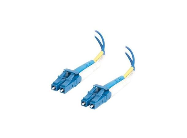 LinkIT fibersnor OS2 LC/LC 2m Duplex , SM , LSZH , Blue 