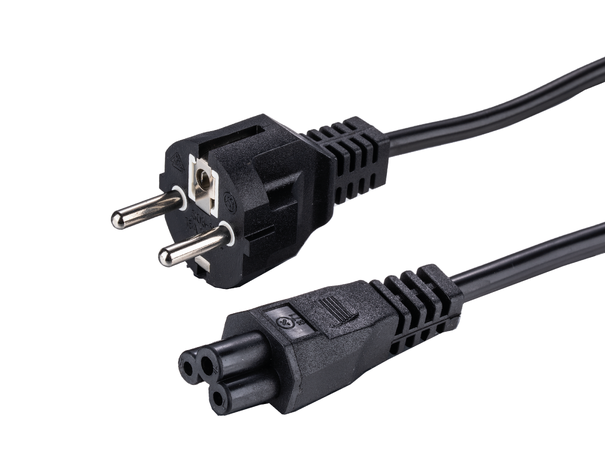 LinkIT strøm CEE 7/7 til C5 Mikke Mus kabel | Schuko - C5