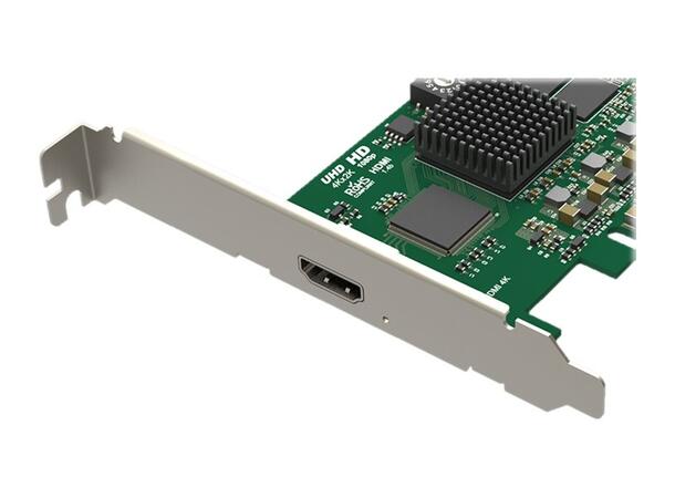 Magewell Pro capture HDMI 4K LP PCIe x4, 1-CH HDMI, Ultra HD 4Kp30 