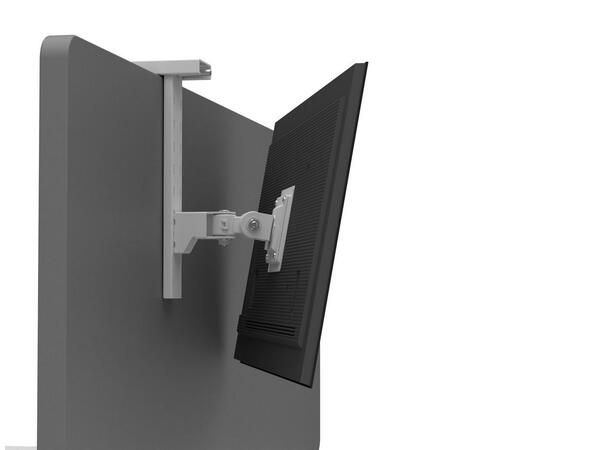 Multibrackets veggfeste monitor Hvit, Vesa 100x100, 15Kg, tilt. 15"-32" 