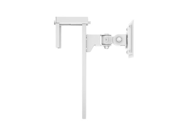 Multibrackets veggfeste monitor Hvit, Vesa 100x100, 15Kg, tilt. 15"-32" 