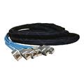 Siemon Trunk kabel, Cat.6A F/UTP, 2 met. Fiolett, LSZH, 6 x keystone