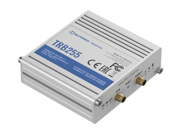 Teltonika TRB255 INDUSTRIAL M2M GATEWAY NB-IOT - 4G LTE 