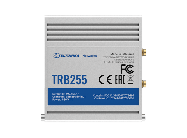 Teltonika TRB255 INDUSTRIAL M2M GATEWAY NB-IOT - 4G LTE 