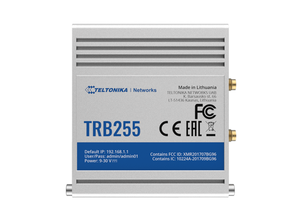 Teltonika TRB255 INDUSTRIAL M2M GATEWAY NB-IOT - 4G LTE