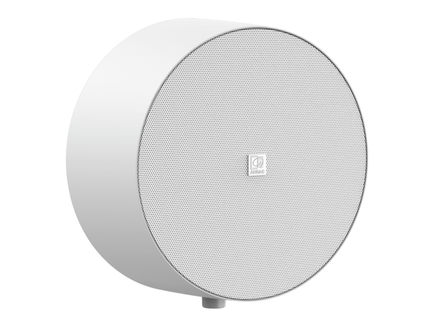 Audac Høyttaler Nelo706V/W Hvit Fulltone vegghøyttler 6,5" 6W 100V 8 Ohm 