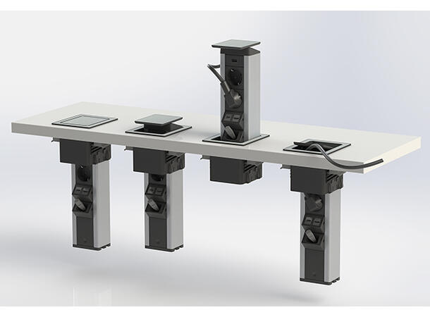 EVOline Port Push Glossy Black top 3x stikk 