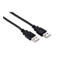 Elivi USB 2.0 A til A kabel 2m M/M | 2.0 | Svart
