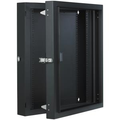Lande Hinged Rear Frame 12U D150 | Black | Proline/Netbox