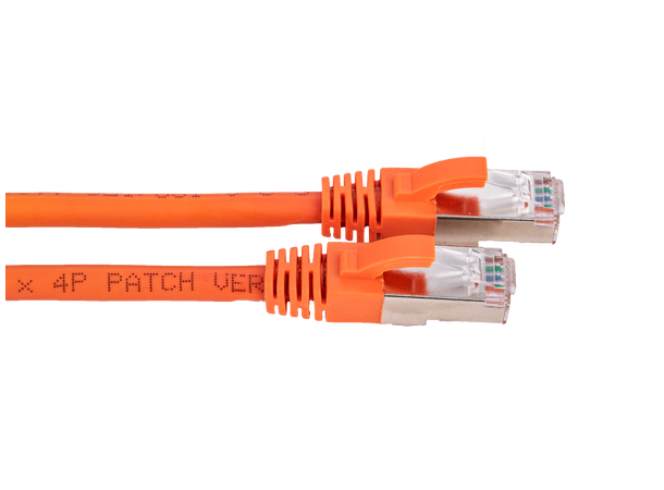 LinkIT Patch S/FTP Cat6 oransje 3m AWG 27/7 , LSZH 