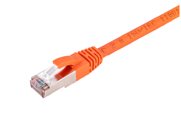 LinkIT Patch S/FTP Cat6 oransje 3m AWG 27/7 , LSZH 