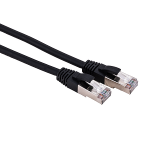 LinkIT Patch S/FTP Cat6 svart 3m AWG 27/7 , LSZH