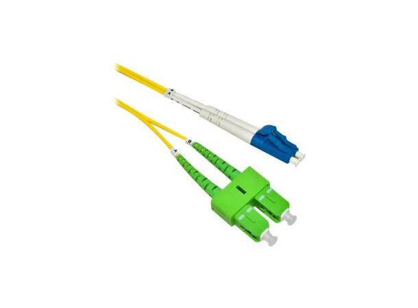 LinkIT fibersnor OS2 LC-UPC/SC-APC 40m Duplex | SM | LSZH 